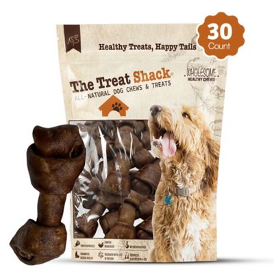 Image showing  Knotted 4 to 5-in. Beef Flavor Rawhide Bone Dog Treats, 30 ct.