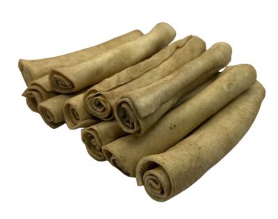 The Treat Shack Retriever Rolls 7 to 8-in Chicken Flavor Rawhide Dog Chew Treats, 24 ct.