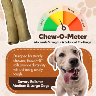 Image showing  Retriever Rolls 7 to 8-in Chicken Flavor Rawhide Dog Chew Treats, 24 ct.