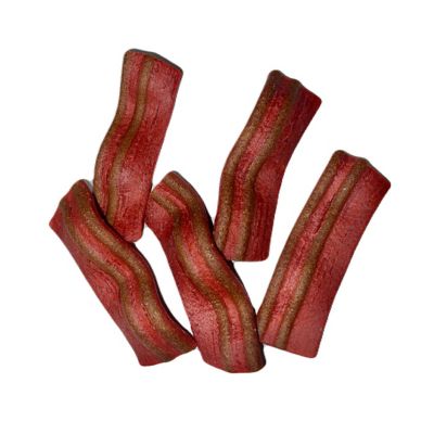 Scoochie Pet Products Chewka Thick-Cut Real Meat Strips Sizzling Bacon Flavor Dog Treats, 32-oz. Bag