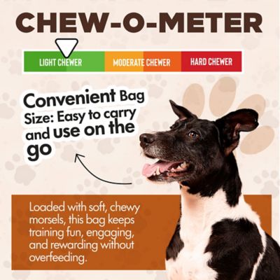 Image showing  Chewka Real Meat Peanut Butter Flavor Training Bites Dog Treats, 20-oz. Bag