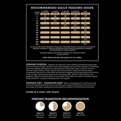 Image showing 8 th Victor Hi-Pro Plus Large Breed Puppy Chicken and Brown Rice Recipe Dry Dog Food