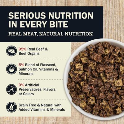 Image showing  2 lb. Beef Air Dried Dog Food