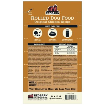 Image showing 7 th Redbarn 4 lb. Chicken Dog Food Roll