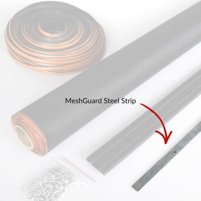 Image showing  MeshGuard Porch Screening System, Metal Strip