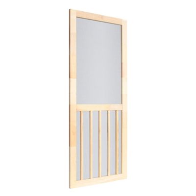 Image showing  Wood Five Bar Screen Door, 32 x 80in.