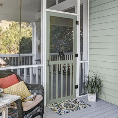 Image showing 7 th Screen Tight Wood Five Bar Screen Door, 36 x 80in.