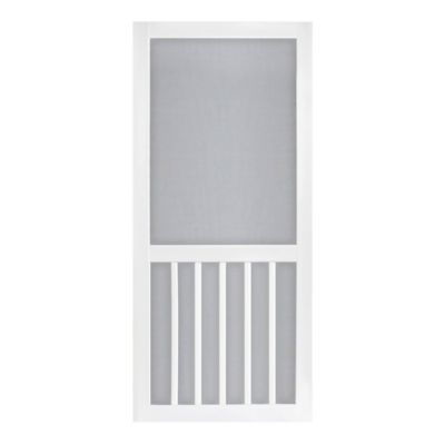 Screen Tight Solid Vinyl Screen Door Collection 5 Bar 36 in.