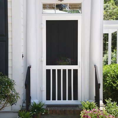 Image showing 8 th Screen Tight Solid Vinyl Screen Door Collection 5 Bar 36 in.