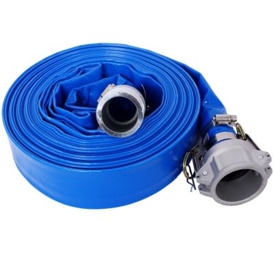 Image showing  2 in. x 50 ft. Water Discharge Hose with Fittings