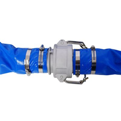 Image showing 6 th Progreen 3 in. x 50 ft. Water Discharge Hose with Fittings