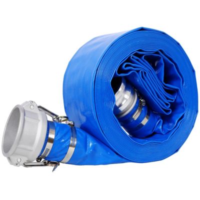 Image showing 7 th Progreen 3 in. x 50 ft. Water Discharge Hose with Fittings