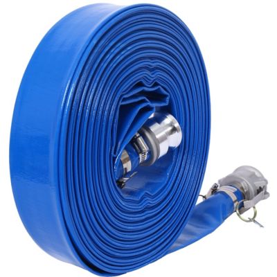 Image showing 5 th Progreen 1.5 in. x 100 ft. Water Discharge Hose with Fittings
