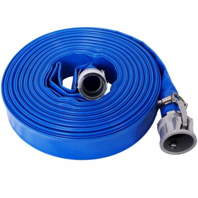 Image showing  2 in. x 100 ft. Water Discharge Hose with Fittings