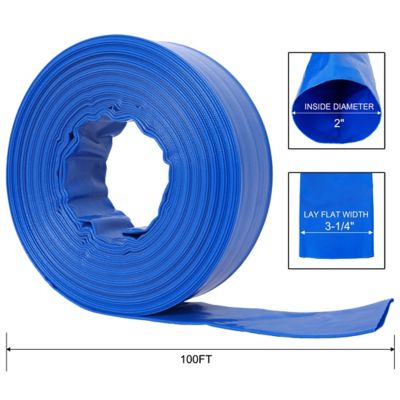 Image showing 6 th Progreen 2 ft. x 100 ft. Water Discharge Hose