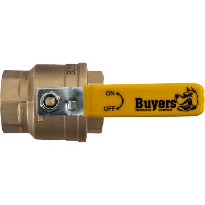 Image showing 5 th Buyers Products 2 in. Brass Body Ball Valve
