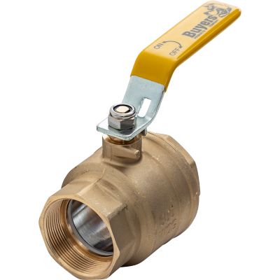 Image showing 7 th Buyers Products 2 in. Brass Body Ball Valve
