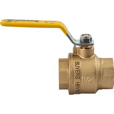 Image showing  1-1/2 in. Brass Body Ball Valve