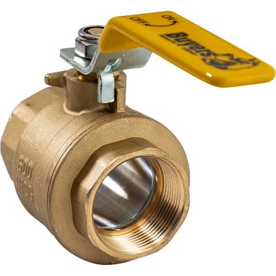 Image showing 6 th Buyers Products 1-1/2 in. Brass Body Ball Valve