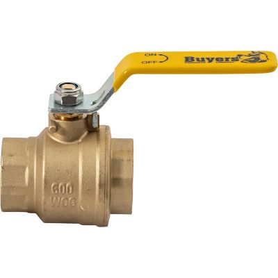 Image showing 7 th Buyers Products 1-1/2 in. Brass Body Ball Valve