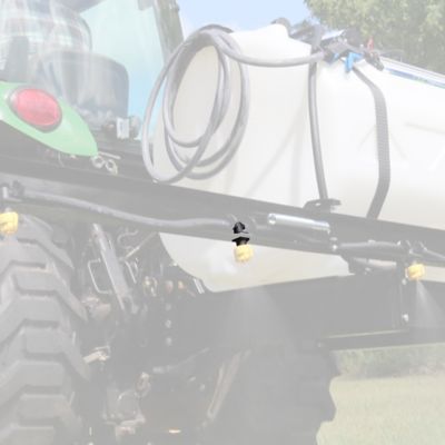 Image showing  3/8 in. Polypropylene Tee Nozzle Body