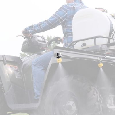 Image showing  3/8 in. Polypropylene Elbow Nozzle Body