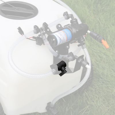 Image showing 2 th CountyLine 3/8 in. Polypropylene Hose Barb Inline Ball Valves, 2 pk.