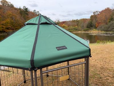 Image showing  3 ft. Hunter Green Canopy