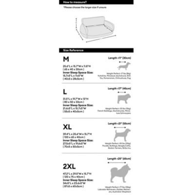 Image showing 1 th FunnyFuzzy Washable Fluffy Dog Sofa Bed