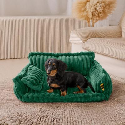 Image showing  Washable Fluffy Dog Sofa Bed