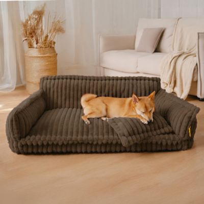 Image showing  Washable Fluffy Dog Sofa Bed