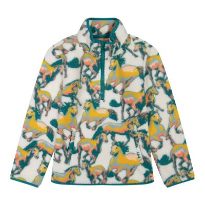 Wrangler Girl's 1/4 Zip Sherpa Pullover