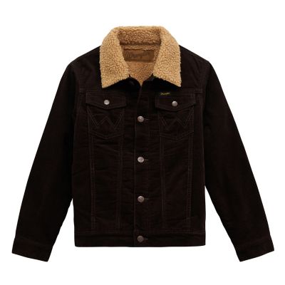 Wrangler Boy's Sherpa Lined Corduroy Jacket