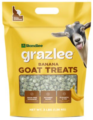 Standlee Grazlee Goat Treats, Banana, 3 lb. Bag