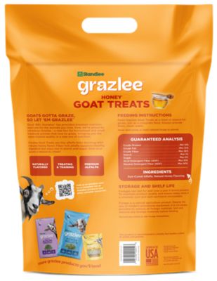 Image showing  Grazlee Goat Treats - Honey, 3 lb. Bag