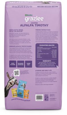 Image showing  Grazlee Alfalfa/Timothy Chopped Forage, 35 lb. Bag