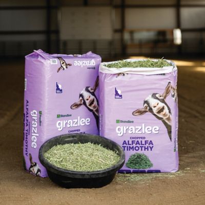 Image showing  Grazlee Alfalfa/Timothy Chopped Forage, 35 lb. Bag