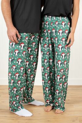 Image showing  Women's Santa Cow & Snowflakes Pajama Pants