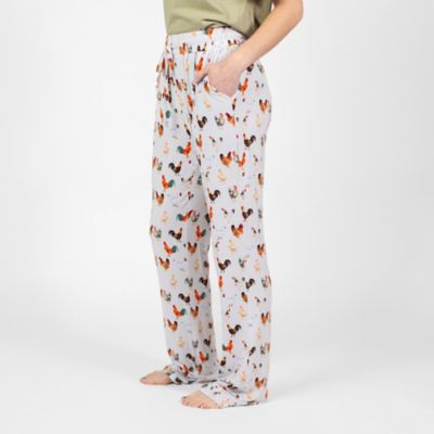 Image showing 2 th American Farm Company Women's Chicken Bamboo Pajama Pants