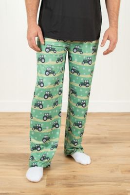 Image showing  Women's Green Tractor Christmas Pajama Pants