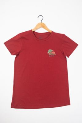 American Farm Company Women's Christmas Barn Animals Pajama Shirt