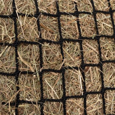 Image showing  FreeGraze Deluxe Hay Net Black Large (4 Flake) 32 x 32 in.