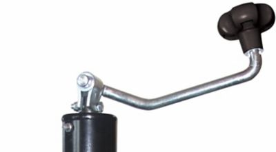 Image showing  2,000 lb. Capacity Weld-On Tubular Swivel Jack