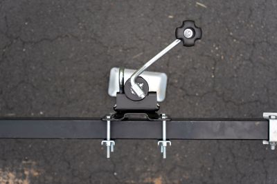 Image showing  2,000 lb. Capacity Top Wind Bolt-On Jack, 10 in. Travel, Bolt-On Swivel Bracket