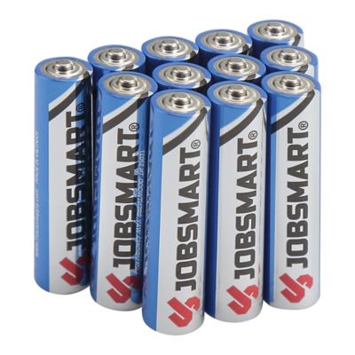 JobSmart Premium Alkaline AAA Batteries, 12 pk.