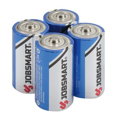 JobSmart Premium Alkaline C Batteries, 4 pk.