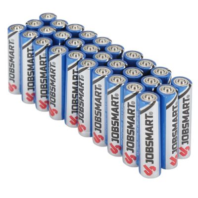 JobSmart Premium Alkaline AAA Batteries, 30 pk.