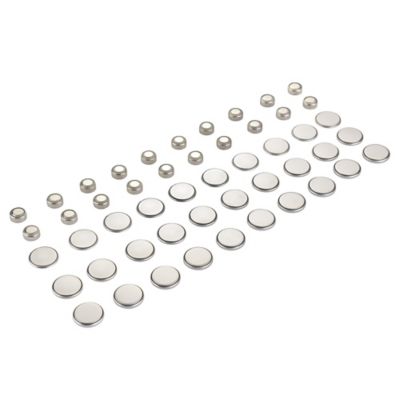JobSmart Button Cell Batteries, 50 pk.