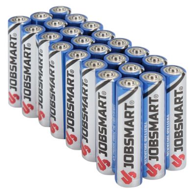 JobSmart Premium Alkaline AAA Batteries, 24 pk.