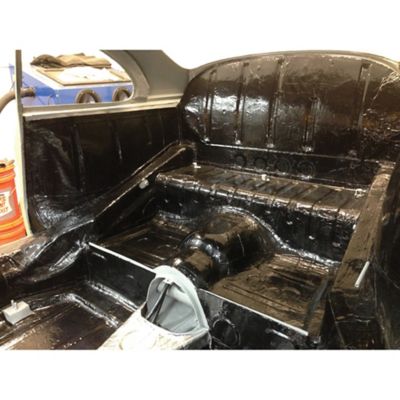 Image showing 6 th HushMat Trunk Sound-Damping Kit with Stealth Black Foil, 19 sq. ft.